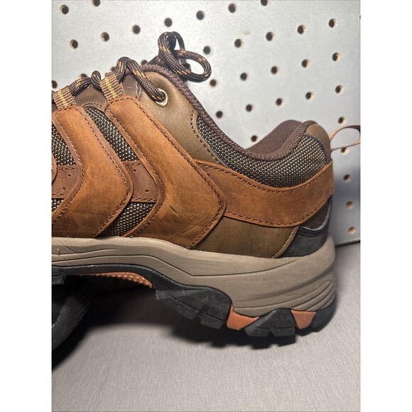 Skechers Selmen Hiking Shoes Mens 14 WW Wide Brown Black Outdoor Water Repellent main image 10
